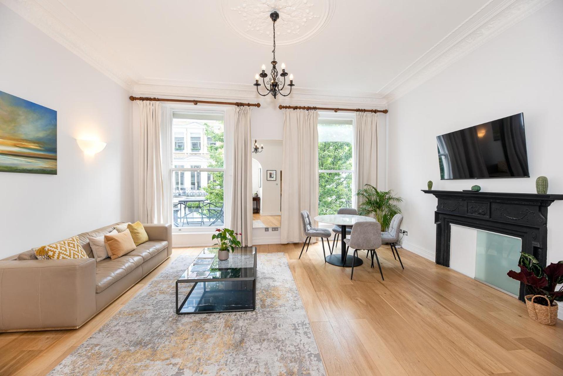 2-Bedroom Victorian Apartment In Kensington London Luaran gambar