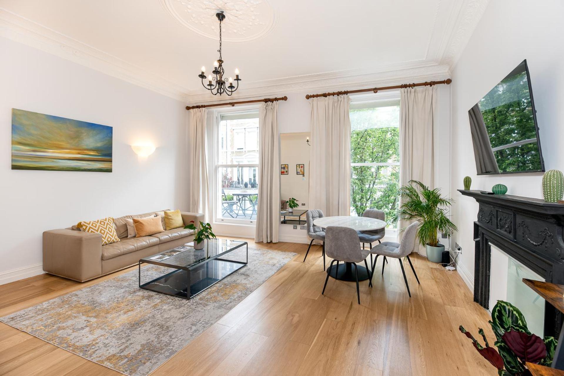 2-Bedroom Victorian Apartment In Kensington London Luaran gambar